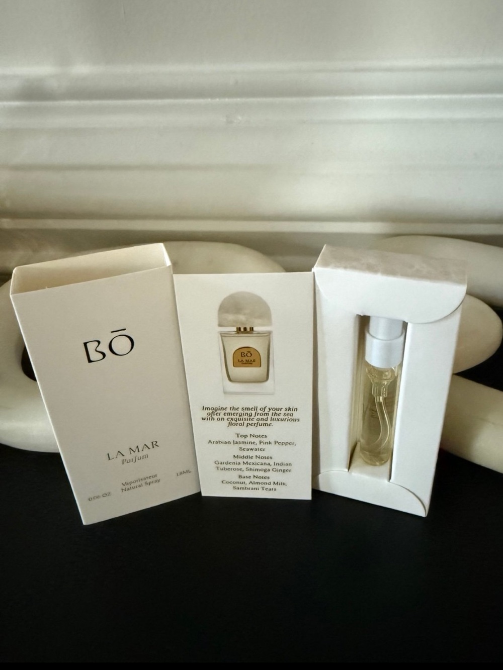 House of Bo La Mar sample. 1.8 ml. Brand new